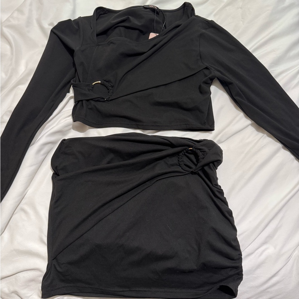 Mica’s Black Women's 2 piece Set